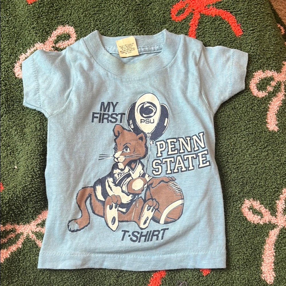 B14 Vintage Penn State Kids Blue T-Shirt
